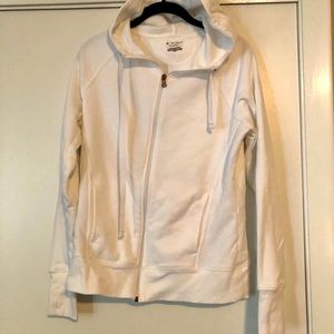 Tek Gear zip up hood sweatshirt.